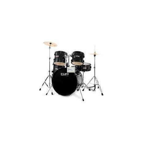 Bateria Junior Princess Drum Set Black metalic