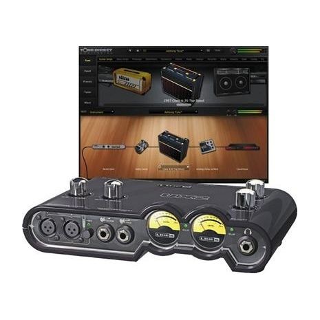 Interfase De Grabación Avanzada UX2 Line 6