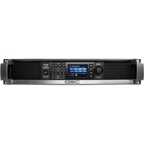 Amplificador de procesamiento qsc CXD4.3