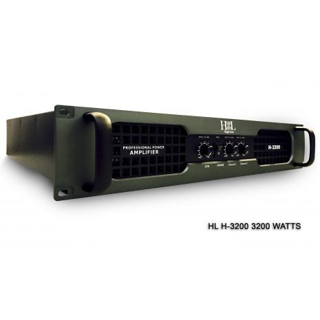 Amplificador HL H-3200 3200 watts