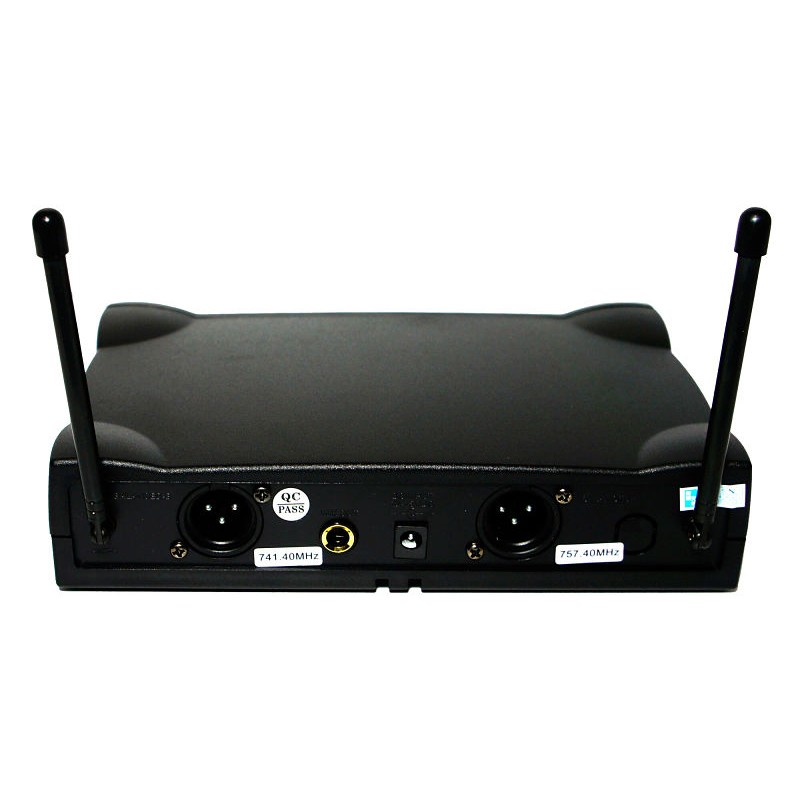 Sistema de Microfonos inalambricos High Line Doble HL-2M