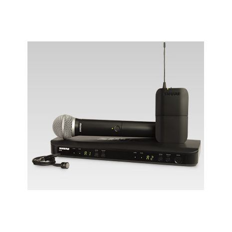 Microfonos Inalambrico Doble Shure BLX1288/CVL Diadema
