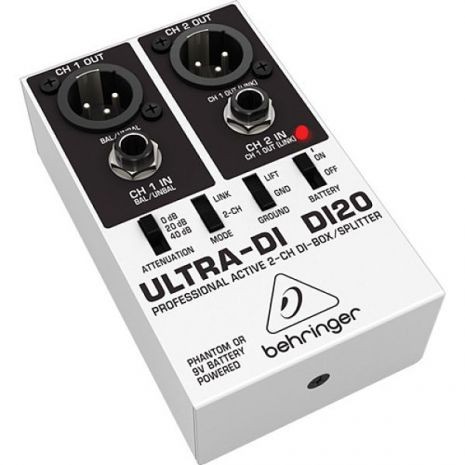 Caja directa Behringer Ultra DI20