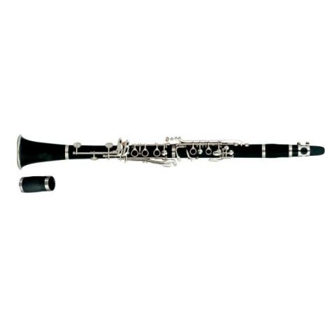 Clarinete Princess CL-520 DE 17 Llaves Nickel Plateado