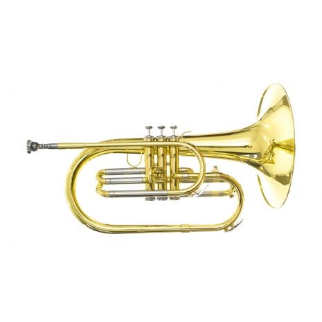 Melofono Silvertone De Marcha Laqueado En Fa