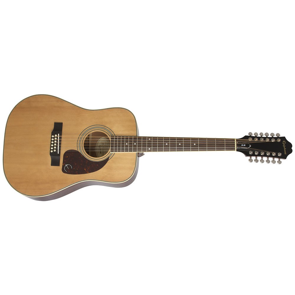 Guitarra 12 Cuerdas Acustica Epiphone DR- 212 Natural